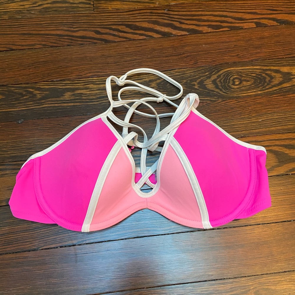 Pink VS Bathing Suit Top